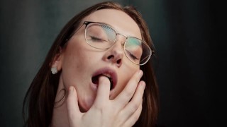 SLUTTY TEACHER in short skirt and wet panties teases students 4K VIDEO
