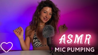 ASMR * Uwodzicielska brunetka Amy zamgleniu sprawia, że dochodzisz * POMPOWANIE MIKROFONU