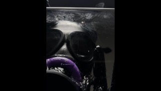 30cm dildo💜 Gas Mask Deep Throat💜