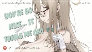 "Es macht mich an, wenn du beschützend wirst..." Cute Bunny Mädchen möchte, dass du ihr Erster bist! | ASMR Rollenspiel