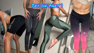 LEGGINGS passen, beoordeling, test rijden door YOGA-instructeur Kies je favoriete ALMOST SFW