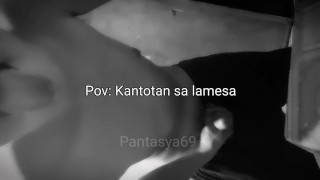 Pinay/pinoy pov: fucking in the table, gusto mag pakantot ni jocelinnn, matambok pwet part 12