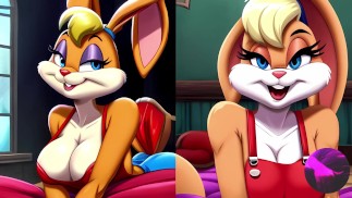 Lola Furry Bunny HENTAI GOONING