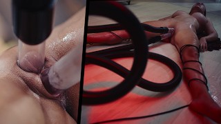 Meisje wordt gecreampied door stofzuiger - Octokuro Pussy Pumping Real Life Hentai