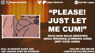 Bedelen whimpering sub Cums voor je meerdere keren als een goede jongen [EROTISCHE AUDIO] {M4A]