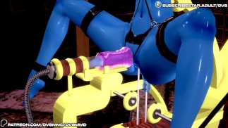 DV8 Futa Commissiona Bordatura Electro Machine Bondage