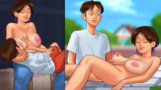 Diane Všechny Sexuální Scény V Letní Saga Porno Hry Dokončena Kompilace Sexuálních Scén