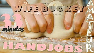 Wifebucket представляет 33 минуты наших игривых жен и подруг, которые делают лучшую тщательную дрочку