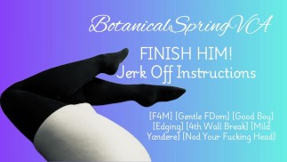 Jerk Off Instructions [Audio Porno] [Suave FDom] [4th Wall Break]