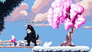 Negen levens van Yoki harige hentai spel