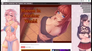 Гарем в другом мире [ HAREM Hentai Game ] Ep.15 принцесса гоблинов ПЕРВЫЙ ПОЦЕЛУЙ!