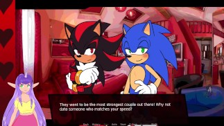 Shadow dating game (demo) Deel 1 Sonic Route