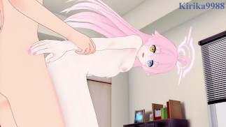 Takanashi Hoshino e eu fazemos sexo intenso no quarto. - Arquivo Azul Hentai