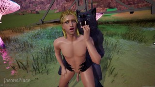 Wildlife - Max kurva s Rawr - Yaoi chlupatý Yiff