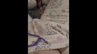 Sneaking playing with myself, trying to stay quiet but I'm soooo desperate 🥺