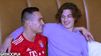 BEEINDRUCKEND! Super heiß zerrissene College Jocks Verbindung
