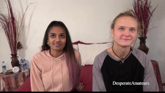 Surowy casting gorący międzyrasowy milf z dużymi cyckami Desperate Amateurs ostro się pieprzy