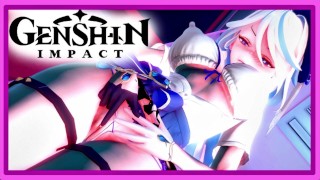 Genshin Impact - Furina en uniforme scolaire vous surprend