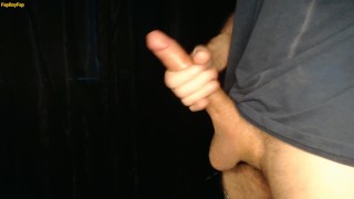One month without cumming. HUGE MASSIVE CUMSHOTS