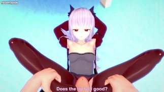 POV Hentai Footjob From Frostleaf from Arknights
