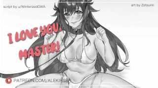 Zähmen Sie Ihr geiles Welpenmädchen! | ASMR Audio Rollenspiel