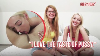 Ersties - Hot блондинки Andy и Izzy пробуют друг друга на вкус, прежде чем схватить волшебную палочку