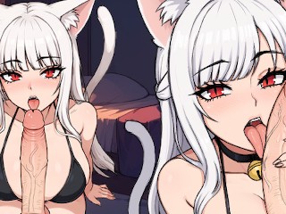 Première Fois Sucer Une énorme Bite (Jeu De Rôle Audio Hentai)