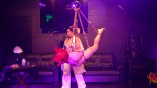 Dominatrix Mara Shibari Fire Play s Haskell Holland SILK Performance