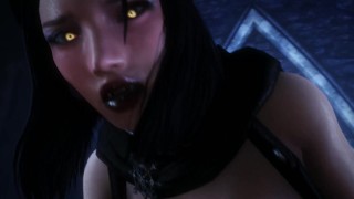Serana Skyrim pov cowgirl , noname55