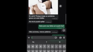 CHAT CALIENTE CON LA NOVIA DE MI MEJOR AMIGO ME INVITA A SU CASA