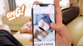 私は彼女のギャラリーで私の義理の妹のヌードを見つけました..彼女はそのようなふしだらな女です!