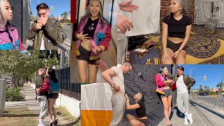 Zagubiona japońska nastolatka uwielbia ostry seks i przyjmowanie 2 obciążeń od Hunk Hero
