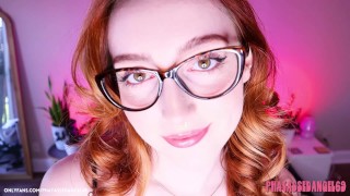 POV Your Girlfriend Loves You - sexy curvy redhead reality porn