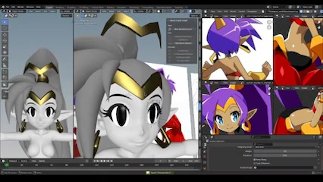 shantae  modeling stream 2