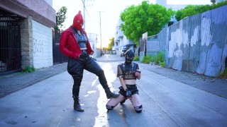 Dominatrix Mara představuje Espressivo Leather s Haskell Holland