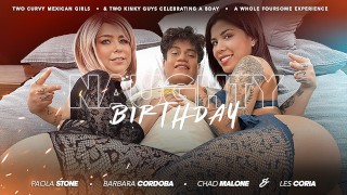 Fuimos a celebrar un Cumpleaños y terminamos Cogidas!