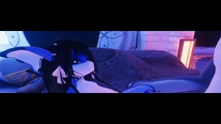 Романтическая сессия грубого разведения двух горячих акул (vrchat)