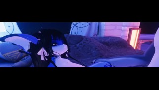 Two hot sharks romantic rough breeding session (vrchat)