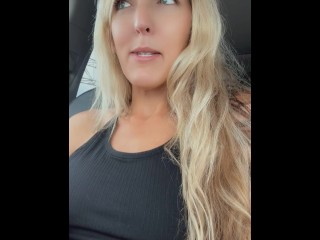 Hotwife ErikaSwingz Stand Für Zufälligen Blowjob Auf