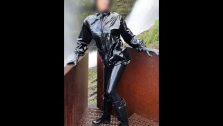 OnlyFans teaser - Rubber rainwear adventures!
