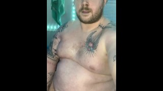 Gainer Piggy Chugs Boost & Cums