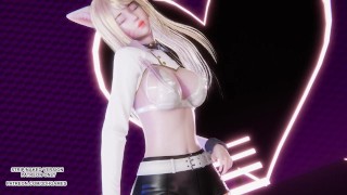 [MMD] EXID - Ah Yeah Ahri Sexy Kpop Dance League of Legends Hentai Uncensored 4K 60FPS