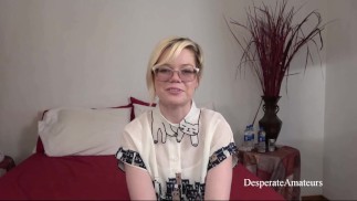 Desperate Amateurs Pearl gets her tight pussy pounded hard
