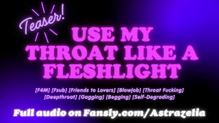 Использование горла вашего лучшего друга как Fleshlight [🔗Ссылка на полное аудио в комментариях]