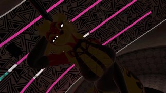 pov: a cute furry fox girl gives you a blowjob