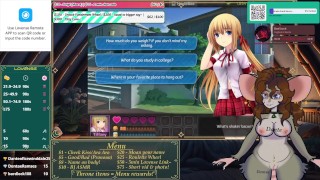 Fansly VoD 220 - По контракту и HuniePop