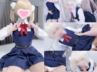 ❤️ 【aliceholic13】mesugaki Vtuber Cosplaying Hookup Em Uma Roupa Escolaruniforma. Enchendo Ela Ultra-apertada
