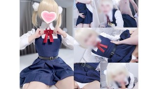 ❤️ 【aliceholic13】Mesugaki Vtuber Cosplaying Hookup em uma roupa escolaruniforma. Enchendo ela ultra-apertada