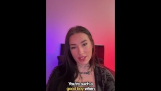 Gótico britânico Teen JOI Dirty Talk