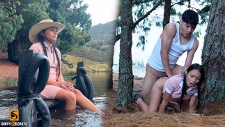 LIL TIMY ME FODE NO MEIO DA FLORESTA